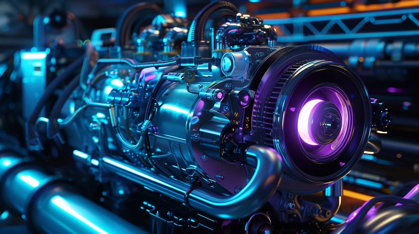 High-performance engine running perfectly but vehicle has no destination